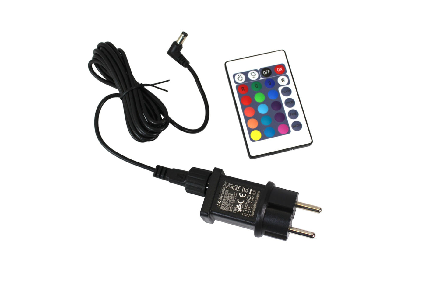 Großer LED Blumenkübel beleuchtet RGB mit Fernbedienung Pflanzkübel modern Blumentopf Akku und Netzkabel