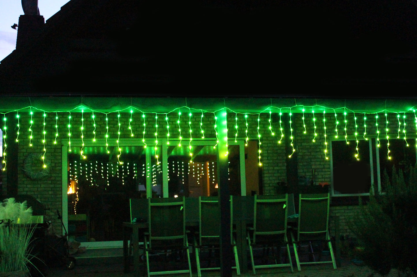 LED Lichterkette Eisregen RGB+W 212 Smart LED Snowfall