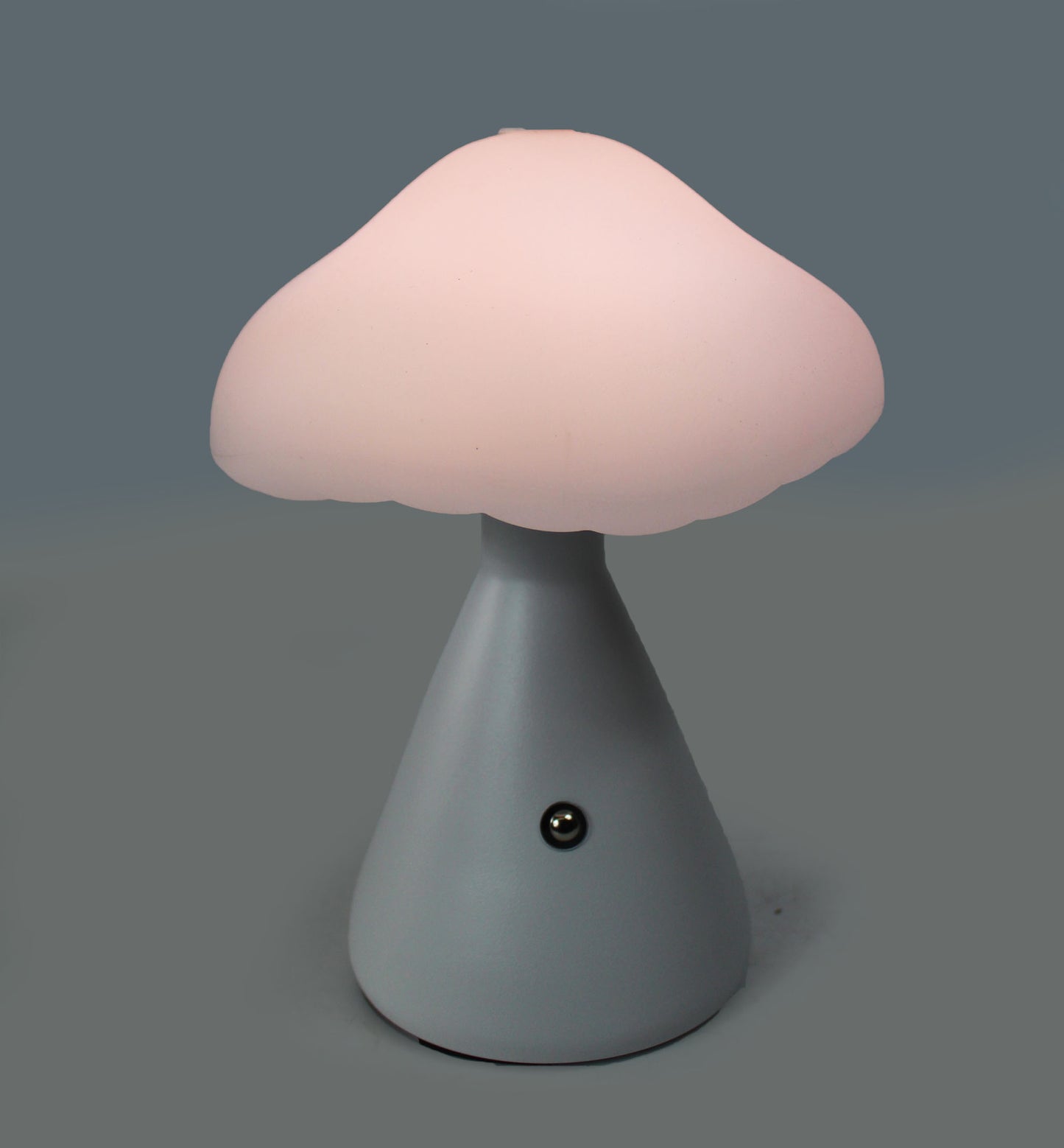 LED Akku Tischlampe kabellos Pilz Lampe 21 cm Tischleuchte Nachtlicht Touch Dimmbar PL601