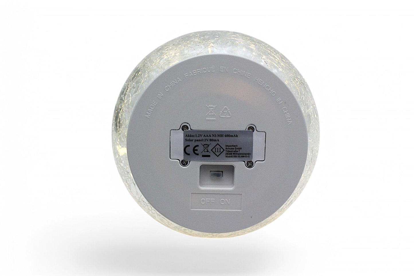 Solar Hängelampe & Tischlampe Leuchtkugel 2er Set Solarlampe 15 cm Boho-Stil mit hochwertigem Glas mit Jute Netz Gartendeko warmweiß