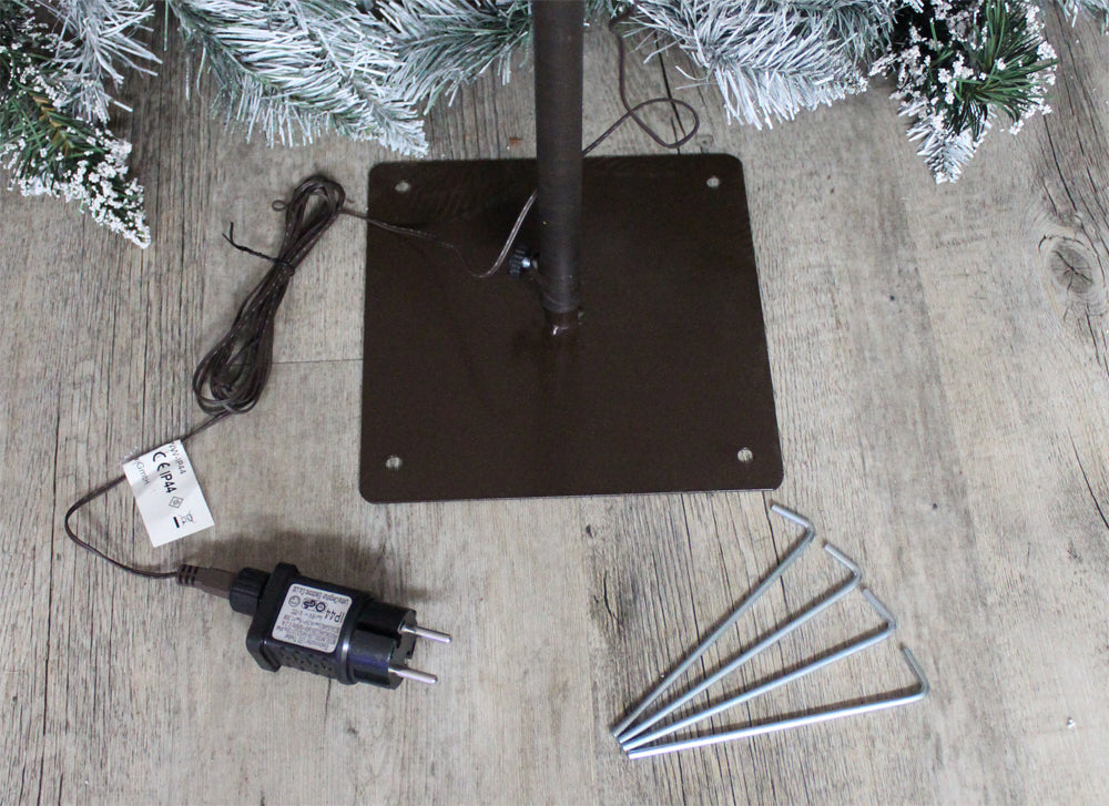 LED Baum elegance Feuerwerk Kupfer Leuchtbaum warmweiß Dekoleuchte