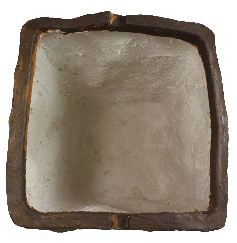 Abdeckfelsen Gartenfelsen Sandstein Optik Kunstfelsen Trafohaus 28x40 cm Pumpenabdeckung