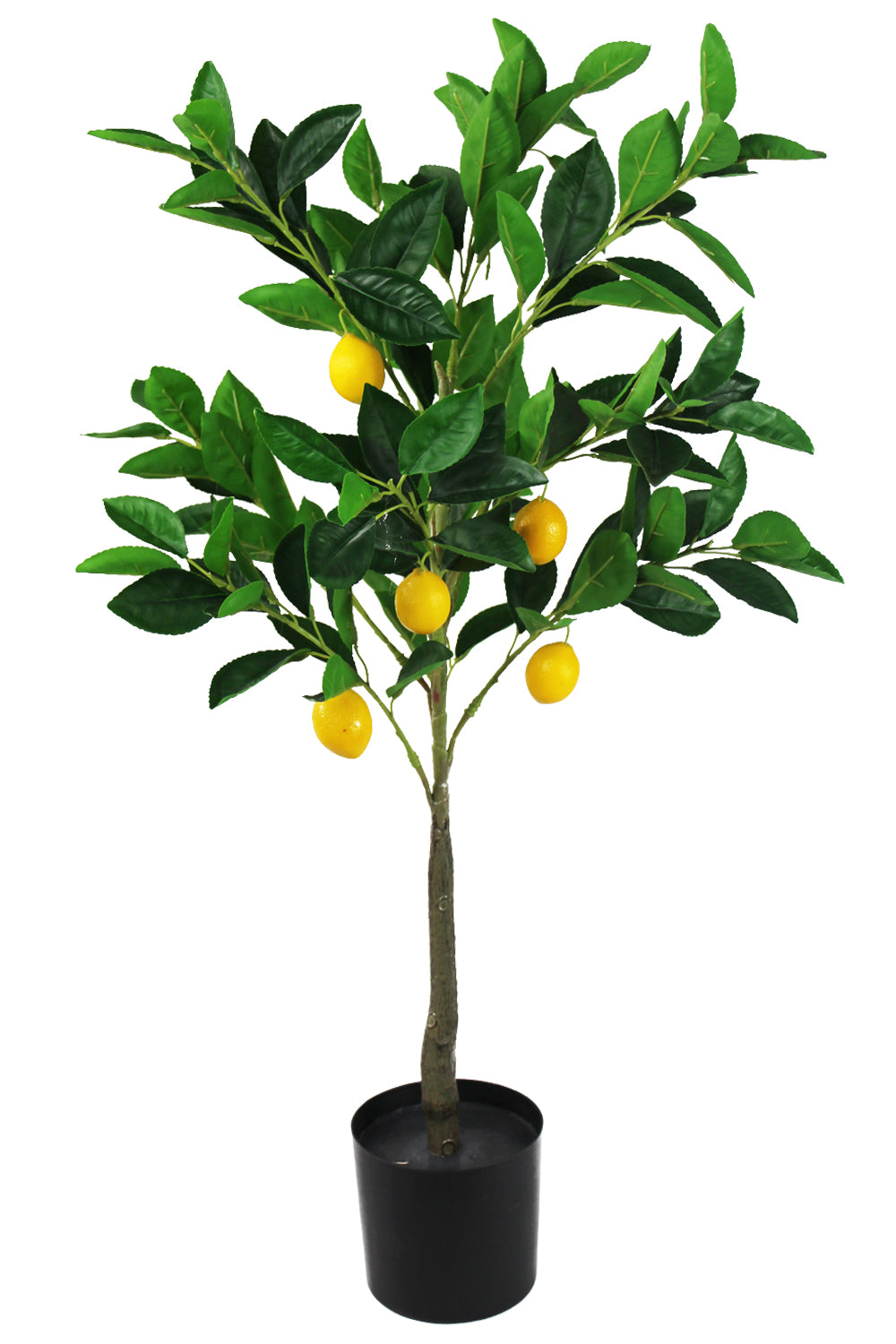 Künstlicher Zitronenbaum 80 cm Kunstbaum Künstliche Pflanze – arnusa