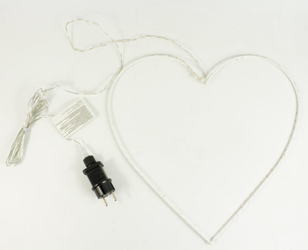 LED Herz Dekoherz zum Hängen Fensterdekoration Tür Deko