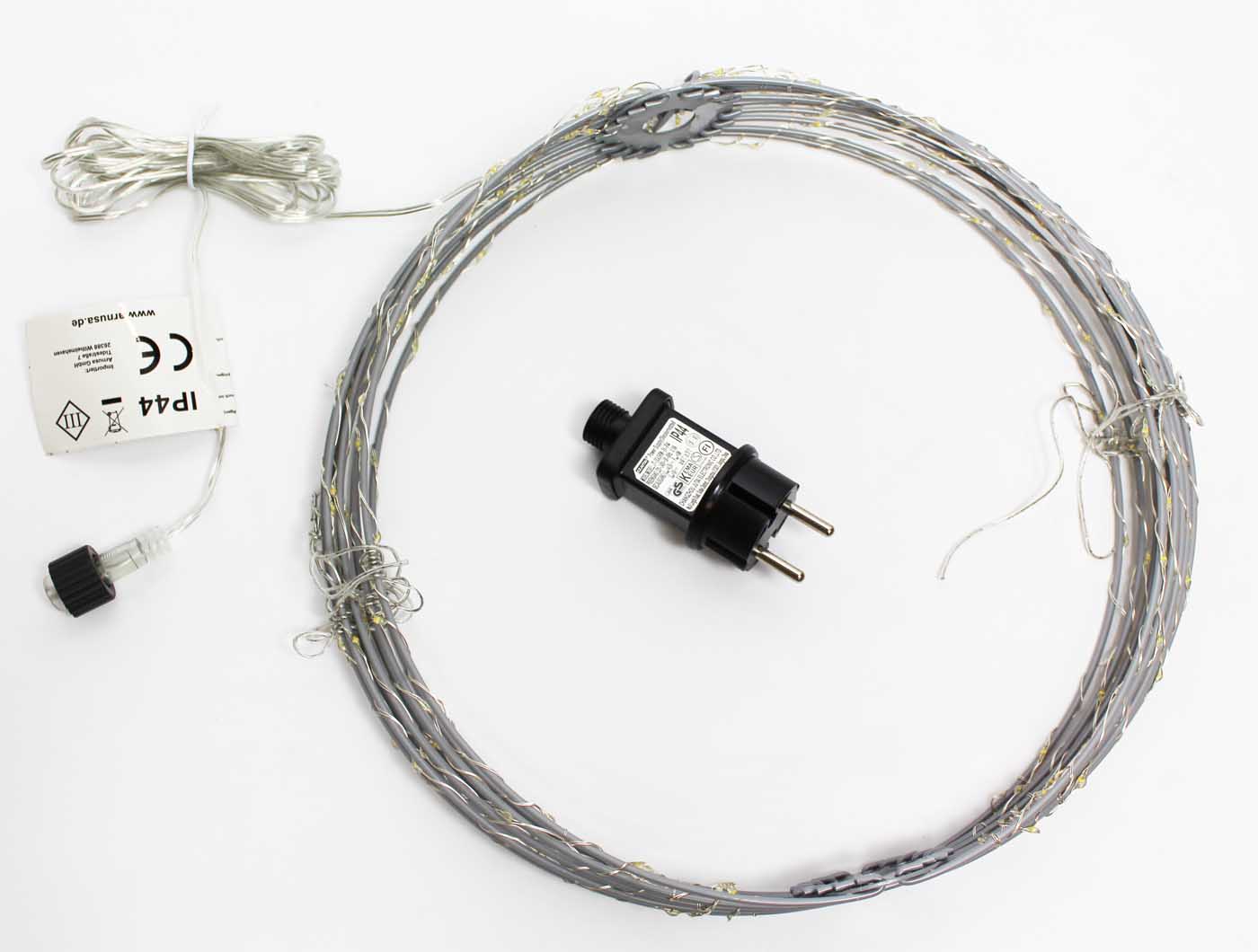 LED Leuchtkugel 30 cm faltbar Weihnachtsbeleuchtung LED Ball 200 LED