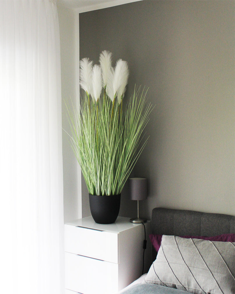 Großes künstliches Pampasgras 120 cm  Kunstgras Dekogras