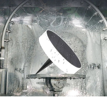 Design Solarleuchte rund 15 cm Tischlampe Gartenlampe kabellos Wandlampe Solarampe Tischlampe