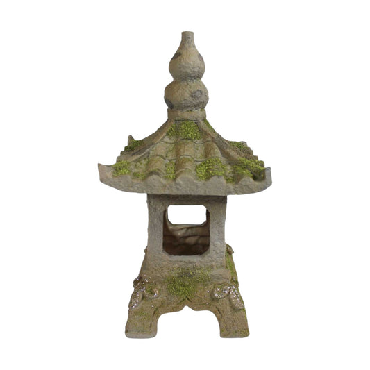 Solarleuchte Pagode Laterne Solarlampe Japanische Leuchte