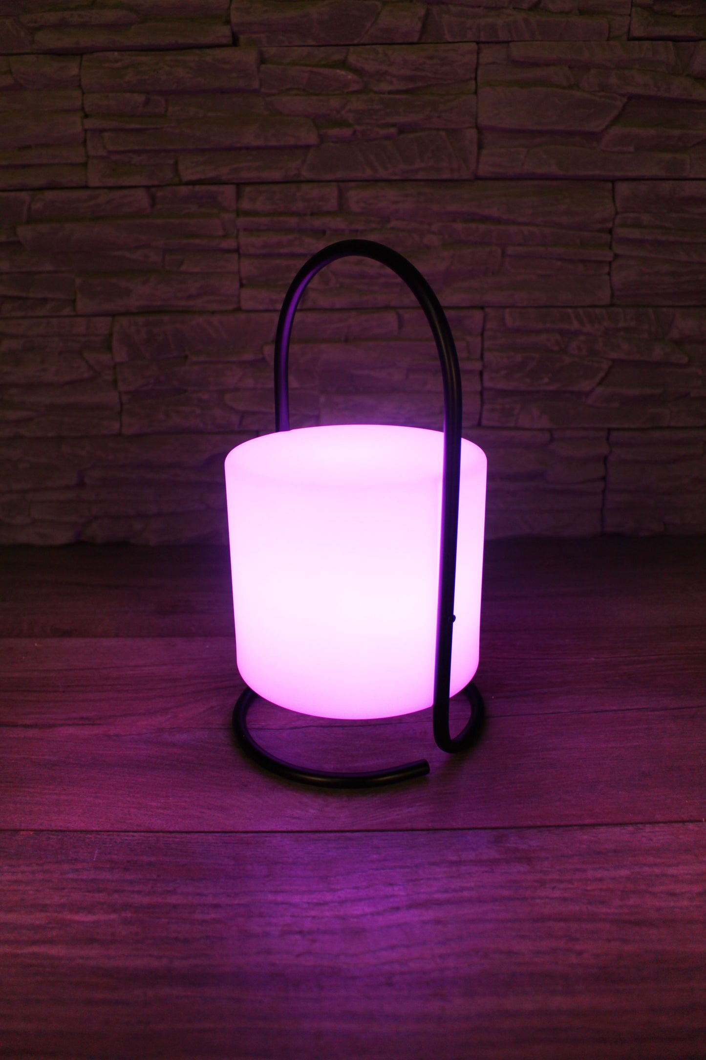 LED Akku Tischlampe mit Fernbedienung Farbwechsel kabellos Dekoleuchte USB