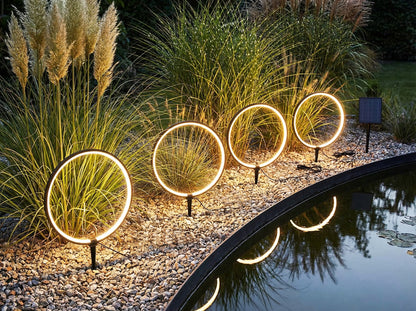 Solar Gartenleuchten LED Solar Gartenstecker modern, Solarleuchte Gart – arnusa