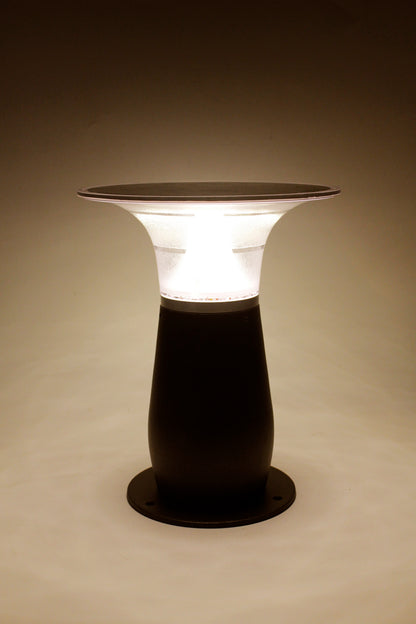 Solar Gartenleuchte 29 cm Power Solarlampe Duo Color