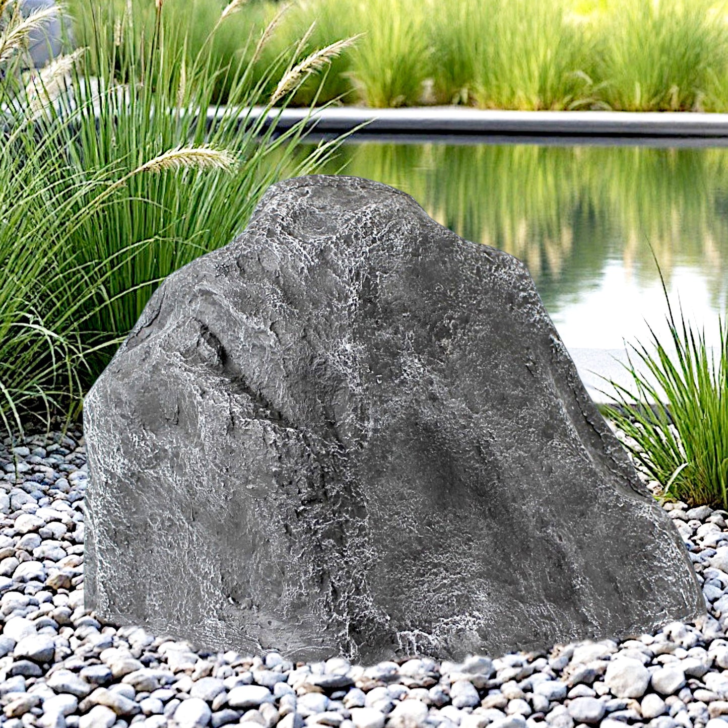 Künstlicher Gartenfelsen Abdeckfelsen Gartenstein Findling Abdeckung Gartendekoration Teichdeko