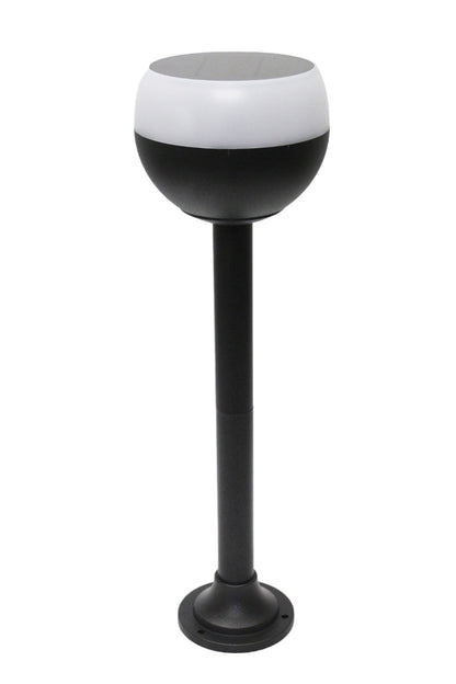 Moderne Solar Gartenlampe 60 cm Solarleuchte Kaltweiß Warmweiß Pollerleuchte Wegeleuchte