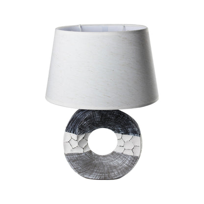 Tischleuchte Keramik 42,5 cm maritim Nachttischlampe