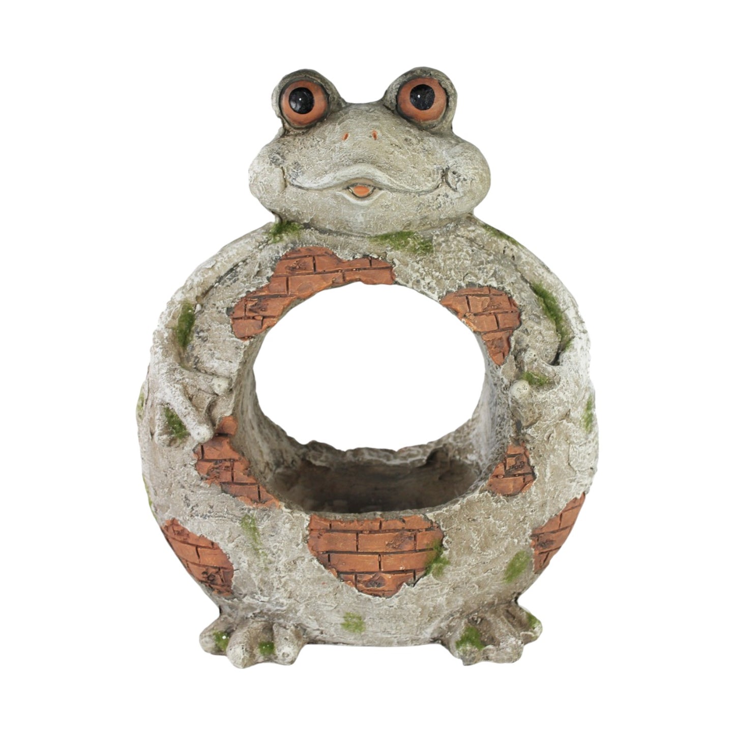 Blumentopf Frosch mit Pflanztopf Dekorativer Blumenkübel