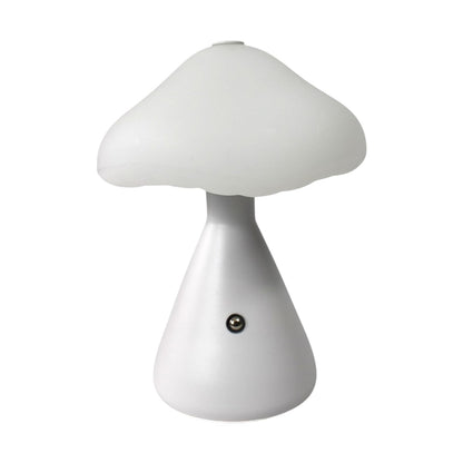 LED Akku Tischlampe kabellos Pilz Lampe 21 cm Tischleuchte Nachtlicht Touch Dimmbar PL601