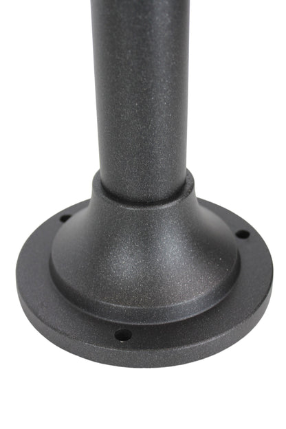 Moderne Solar Gartenlampe 60 cm Solarleuchte Kaltweiß Warmweiß Pollerleuchte Wegeleuchte