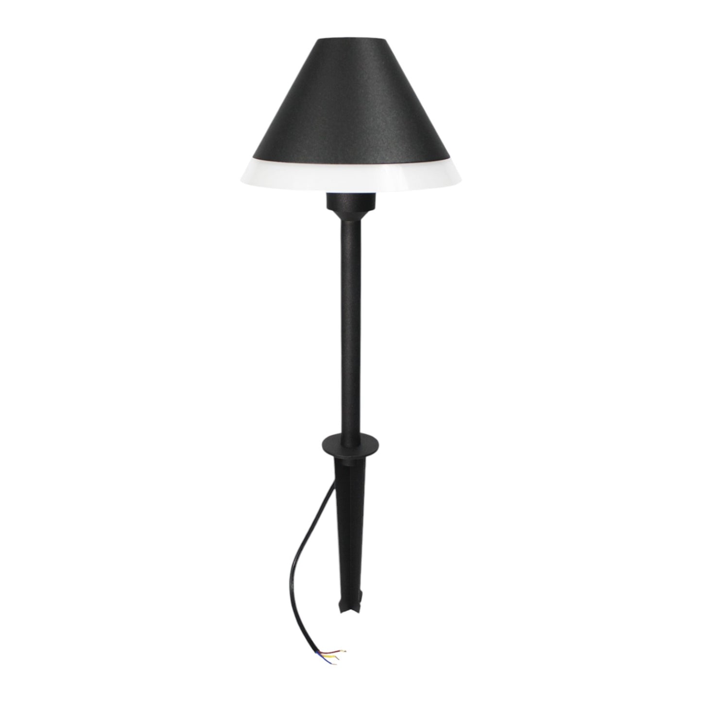 LED Gartenleuchte Außenlampe modern mit Erdspieß warmweiß