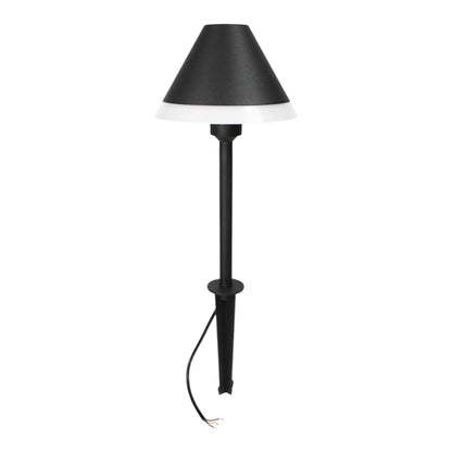 LED Gartenleuchte Außenlampe modern mit Erdspieß warmweiß