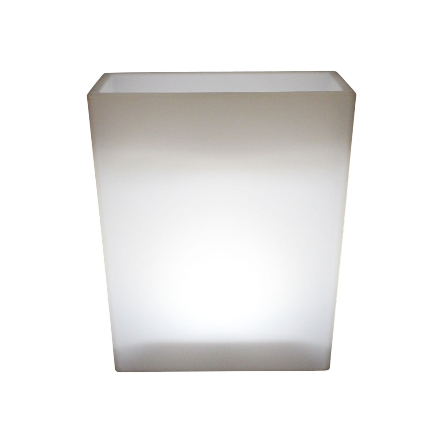 Großer LED Blumenkübel beleuchtet RGB mit Fernbedienung Pflanzkübel modern Blumentopf Akku und Netzkabel