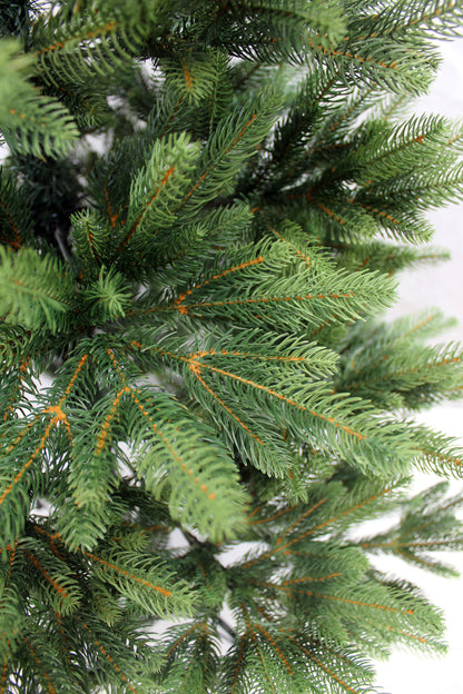 Künstlicher Weihnachtsbaum Premium voll Spritzguss mit Metallständer k – arnusa