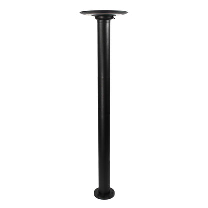 LED Solar Gartenleuchte 98cm moderne Gartenlampe Aluminium