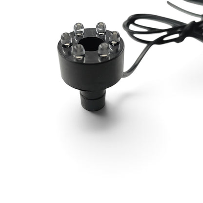 Solar Akku Pumpe Springbrunnenpumpen Komplett-Set 550 l/h mit LED-Beleuchtung