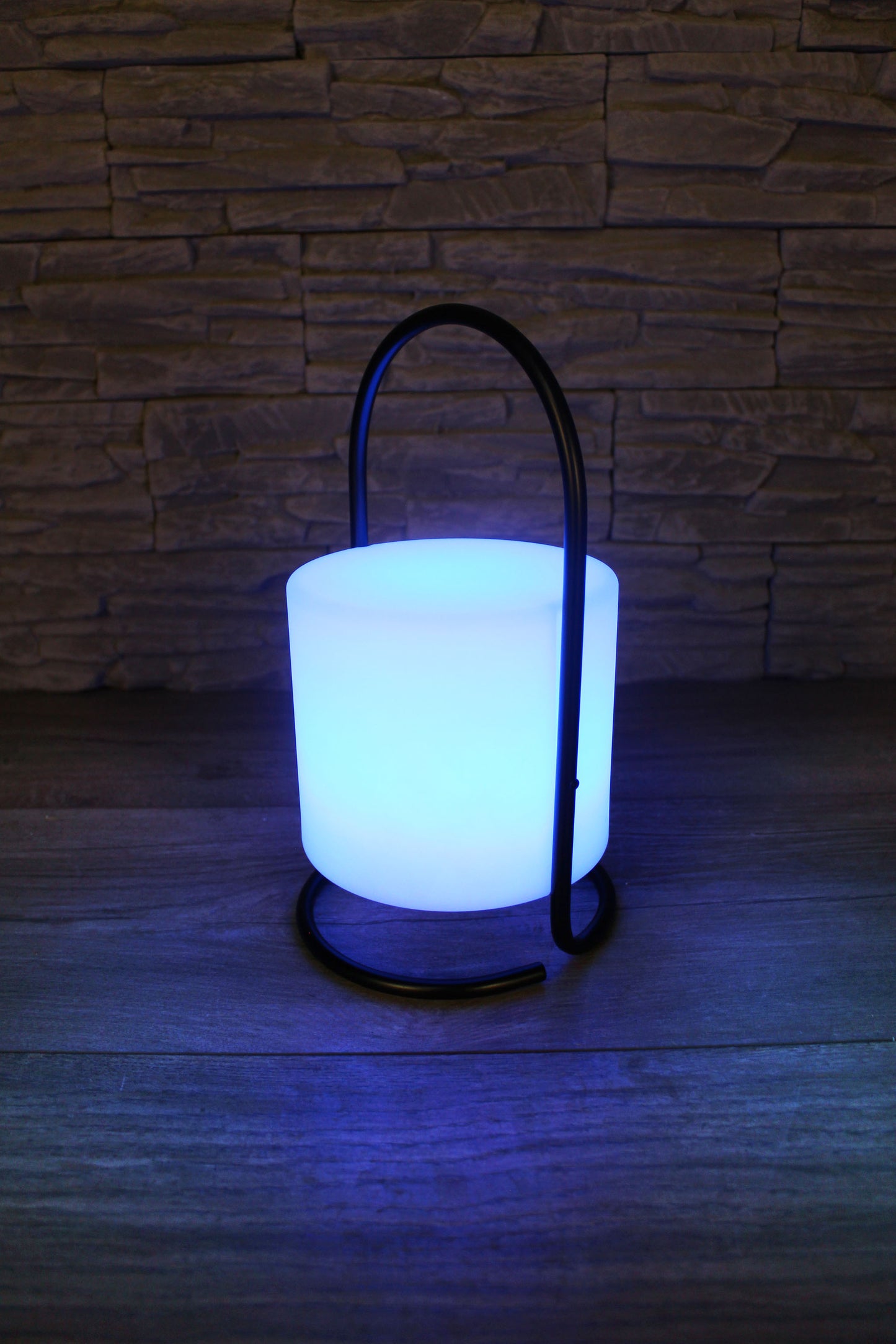 LED Akku Tischlampe mit Fernbedienung Farbwechsel kabellos Dekoleuchte USB