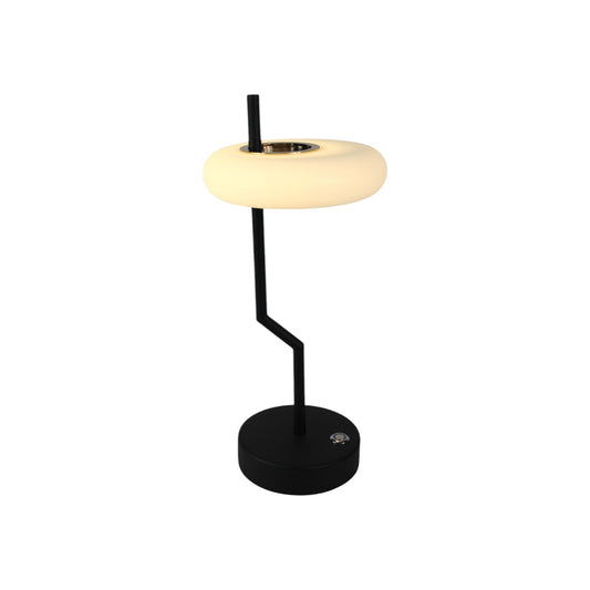 Design Akku Tischlampe dimmbar warmweiß 35,5 cm Touch Akku Lampe