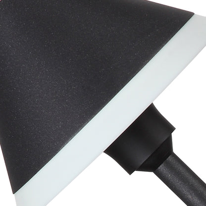 LED Gartenleuchte Außenlampe modern mit Erdspieß warmweiß