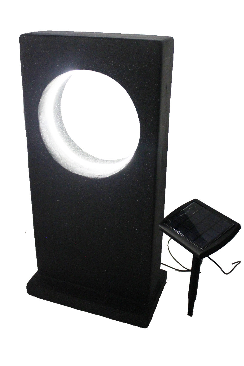 Moderne Solarleuchte Gartenleuchte Gartenlampe Solarlampe 63,5 x 18 x 32 cm