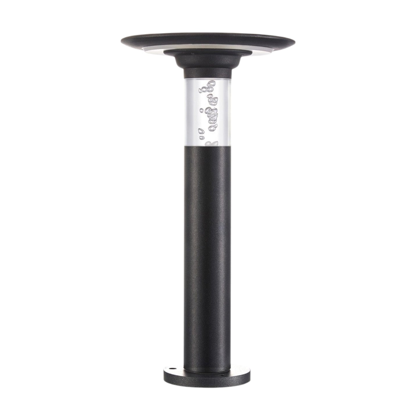 LED Solar Gartenleuchte Bubble 55cm moderne Gartenlampe Aluminium