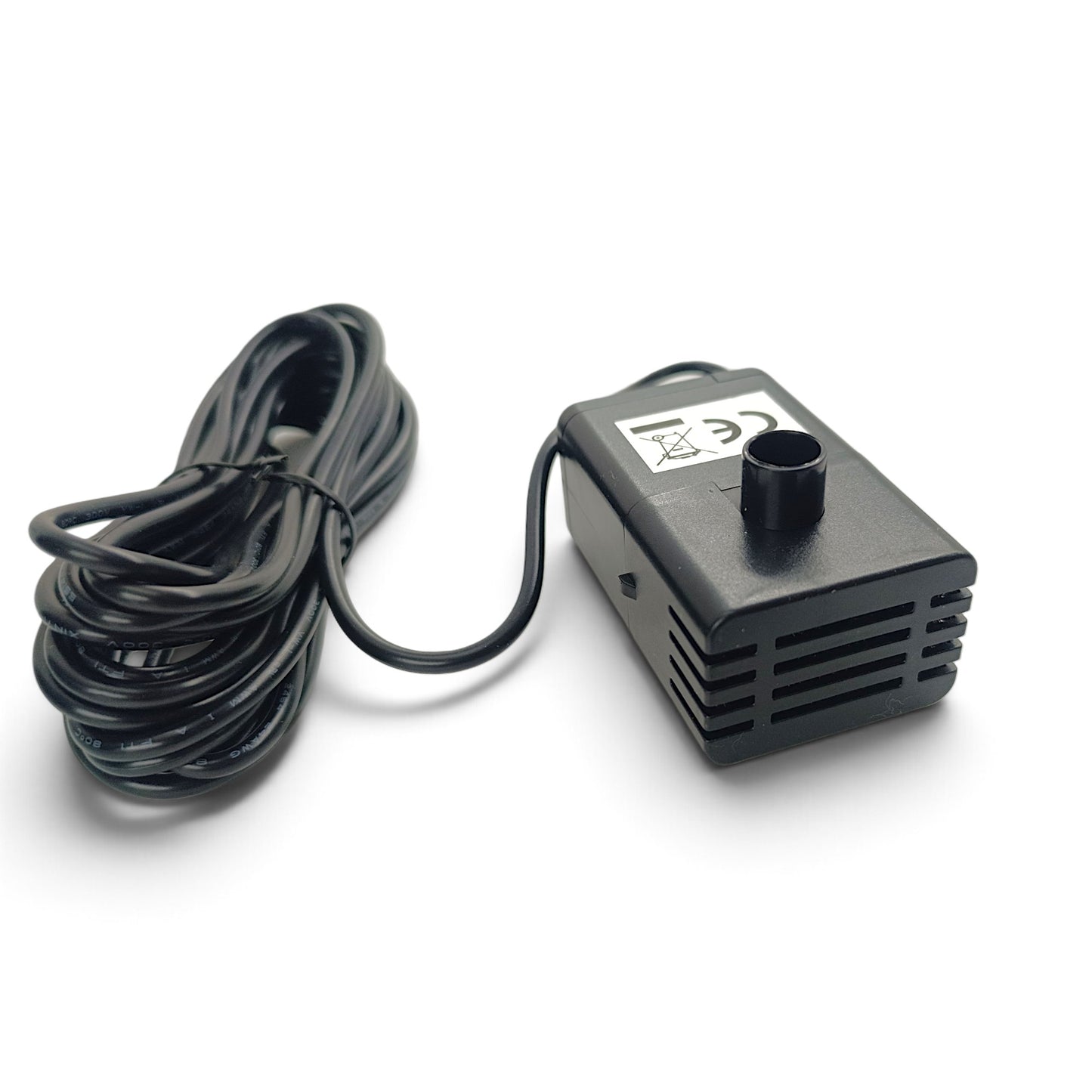Solar Akku Pumpe Springbrunnenpumpen Komplett-Set 550 l/h mit LED-Beleuchtung