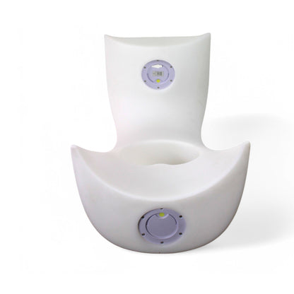 Moderner Barhocker mit LED Beleuchtung Akku kabellos Farbwechsel Barstuhl Bar Möbel 78cm