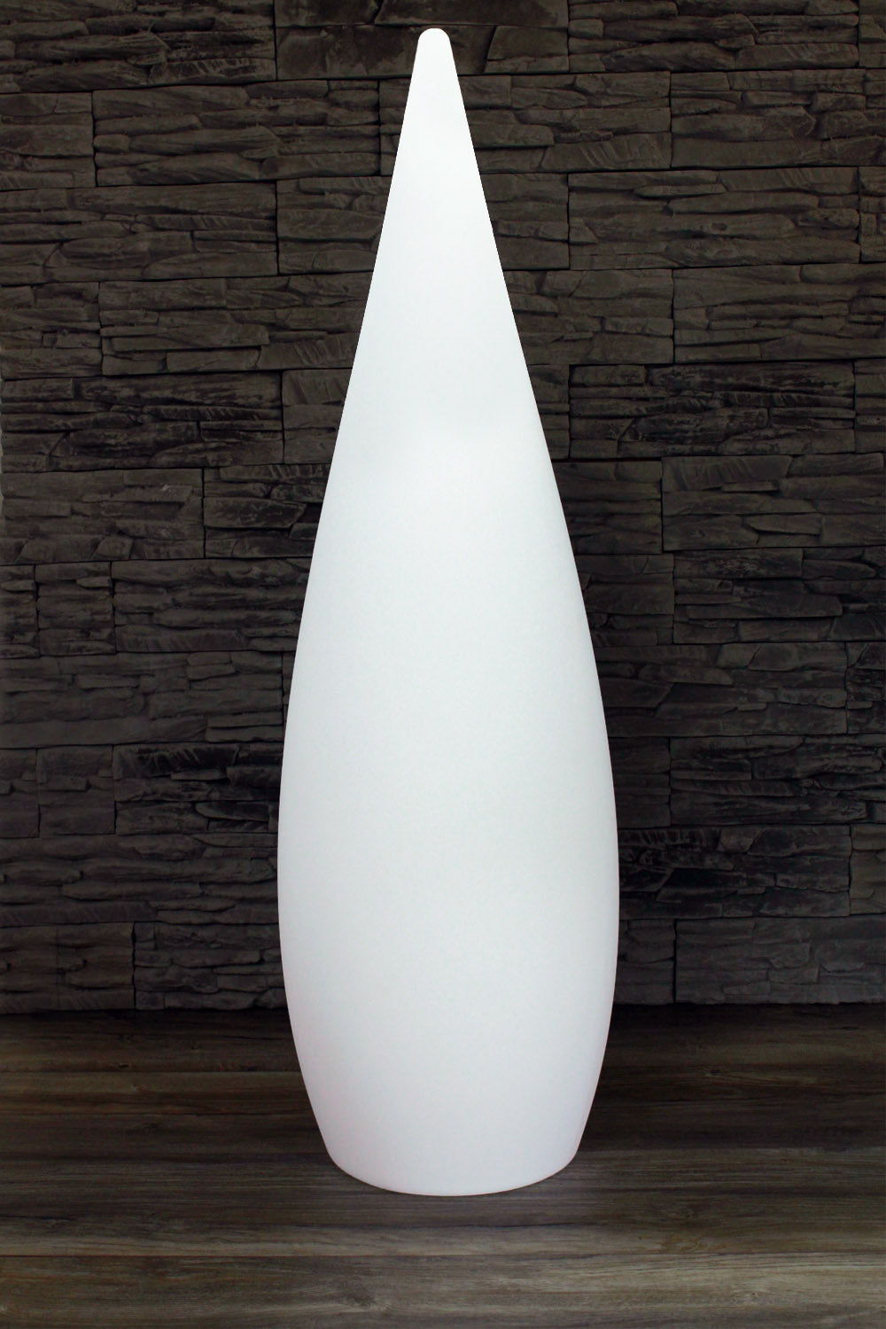 Stehlampe Arnusa Oasis Lights Kegelleuchte Design Lampe mit Fernbedienung und Akku-Funktion LED (Kegelleuchte (36x120cm))
