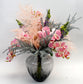 Großer künstlicher Blumenstrauß Pink Koralle Dreams 65 cm
