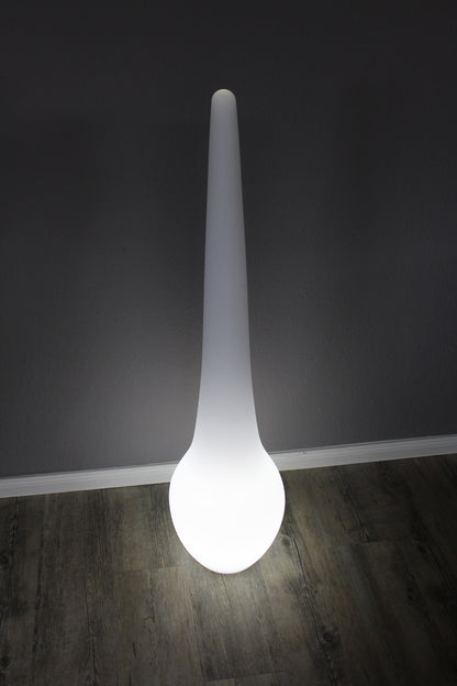 Design Stehlampe 115 x 28 cm Farbwechsel mit Akku kabellos Lampe Innen und Außen Dekoleuchte