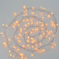 LED Cluster Lichterkette Leuchtkugeln 120 LED warmweiß Weihnachtsbeleuchtung