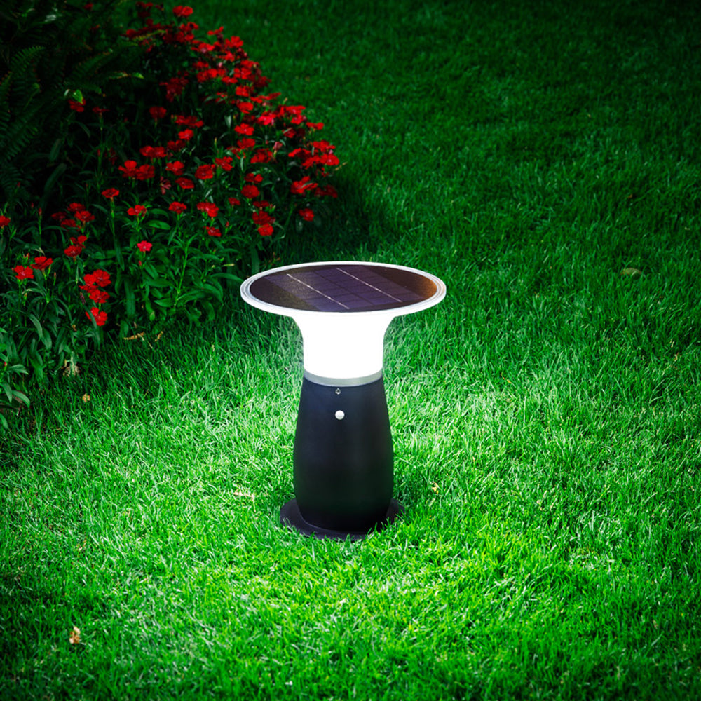 Solar Gartenleuchte 29 cm Power Solarlampe Duo Color