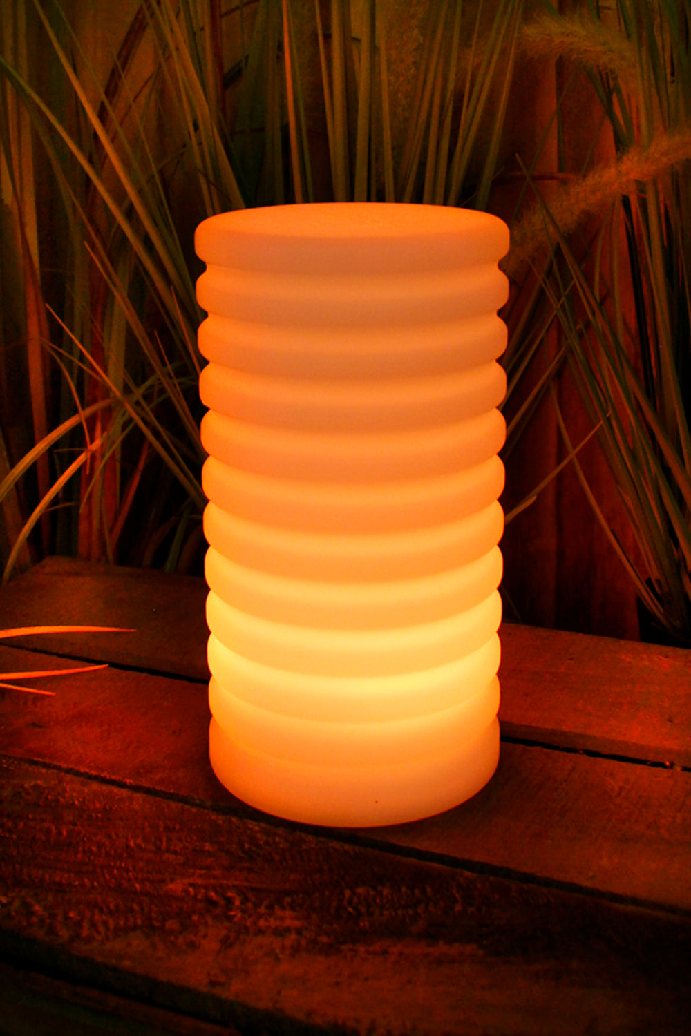 Design Akku Tischlampe PL202 11x20 cm RGB Fernbedienung
