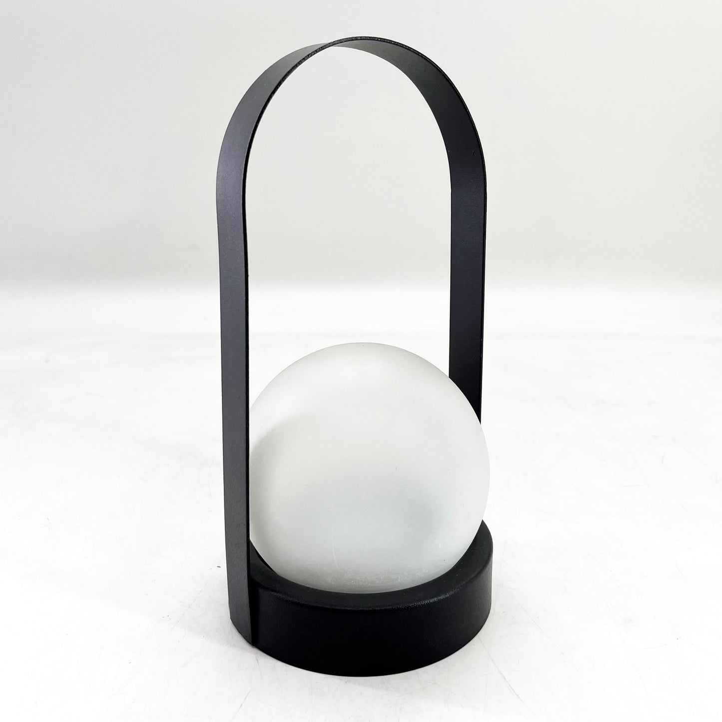 Solarleuchte Tischleuchte mit Glaskugel warmweiß Windlicht Dekoleuchte Solarlampe