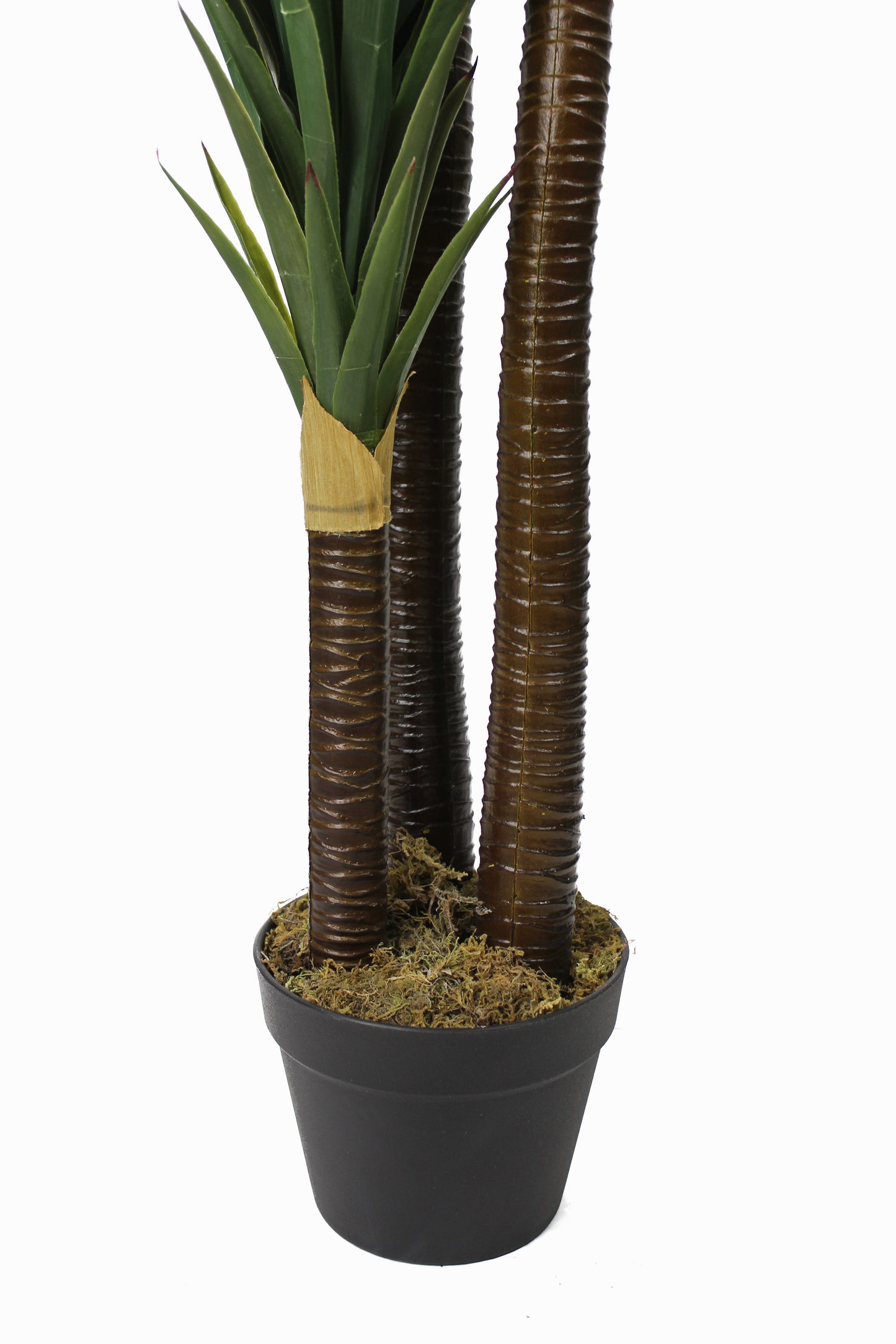 Künstliche Yucca Palme 150 cm 153 Blätter Kunstpalme Kunstpflanze