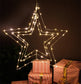 LED Leuchtstern 45cm 3D mit 90 LED Innen und Außen Fensterdekoation Weihnachtsbeleuchtung