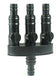 Springbrunnenpumpe mit 1x LED Spot Komplett Set Bachlaufpumpe Teichpumpe Brunnen