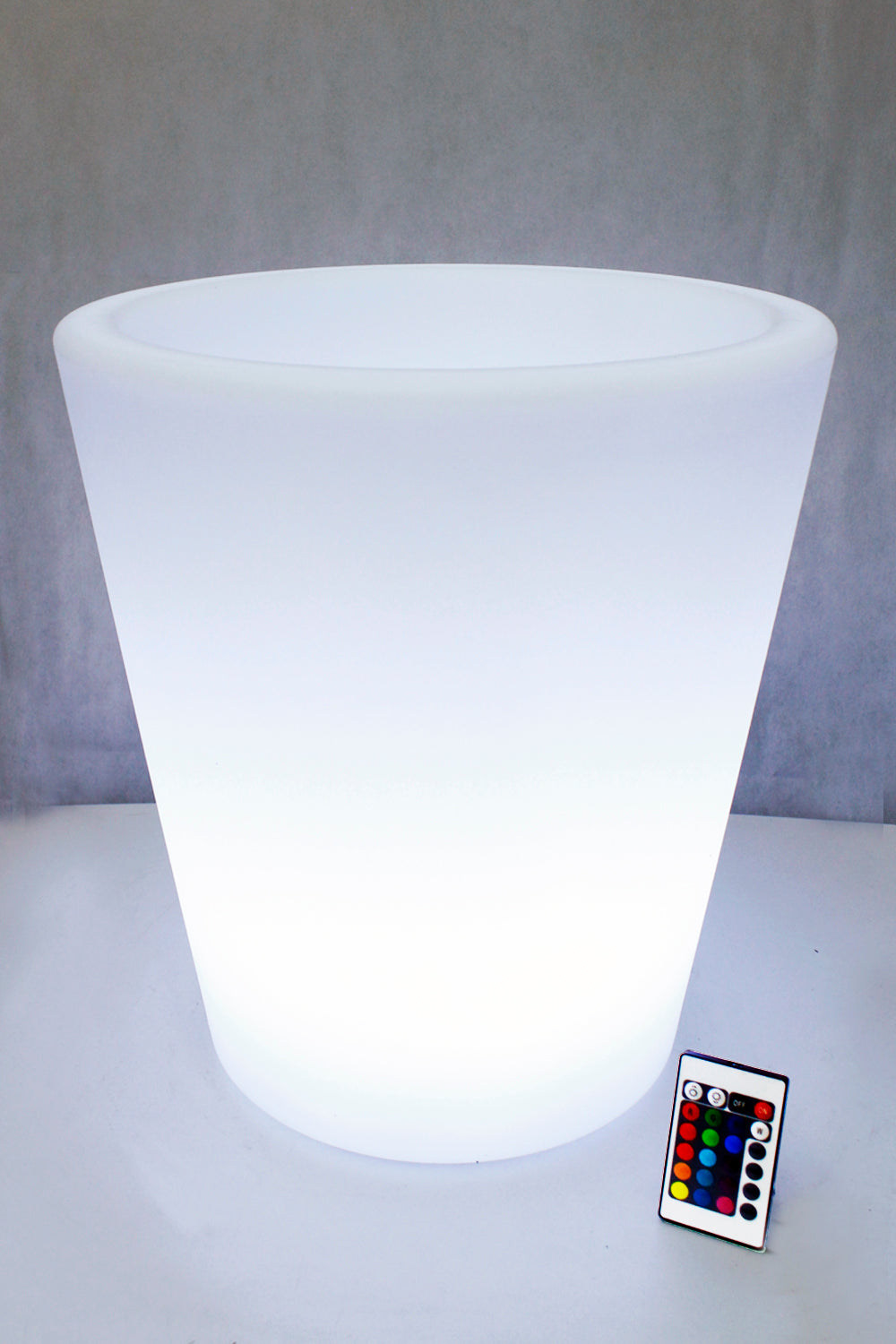 Arnusa Oasis Lights Blumentopf PL124 40 cm Kübel Topf Vase beleuchtet LED