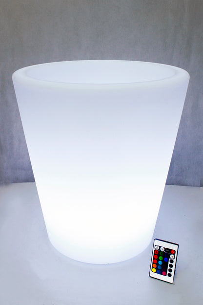 Arnusa Oasis Lights Blumentopf PL124 40 cm Kübel Topf Vase beleuchtet LED