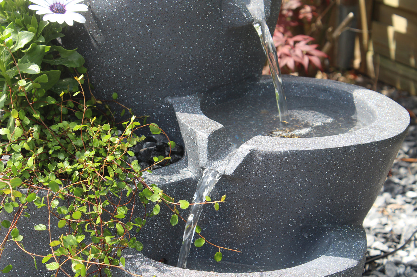 Springbrunnen Botana mit Beleuchtung