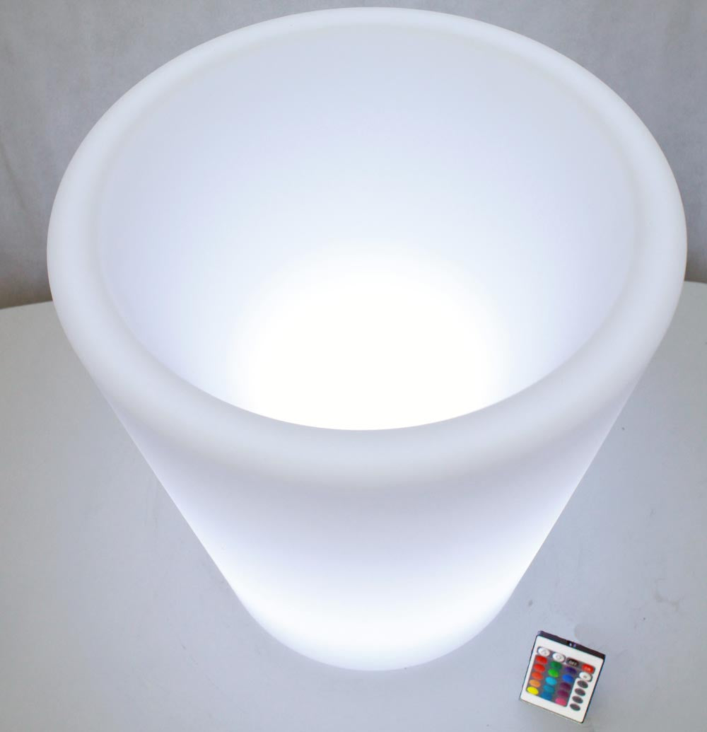 Arnusa Oasis Lights Blumentopf PL124 40 cm Kübel Topf Vase beleuchtet LED