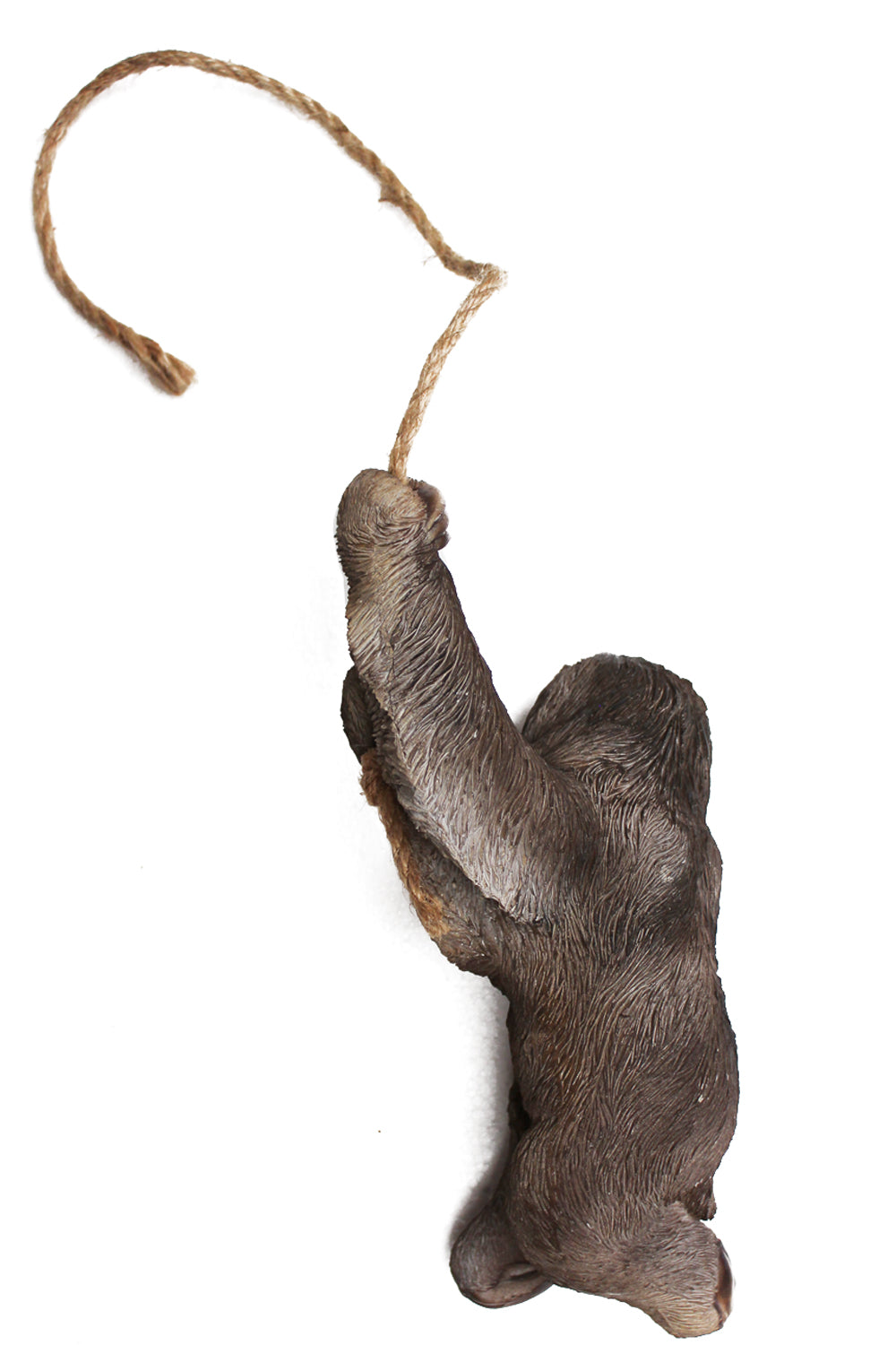 Gartenfigur Faultier zum Aufhängen Gartendekoration Tierfigur