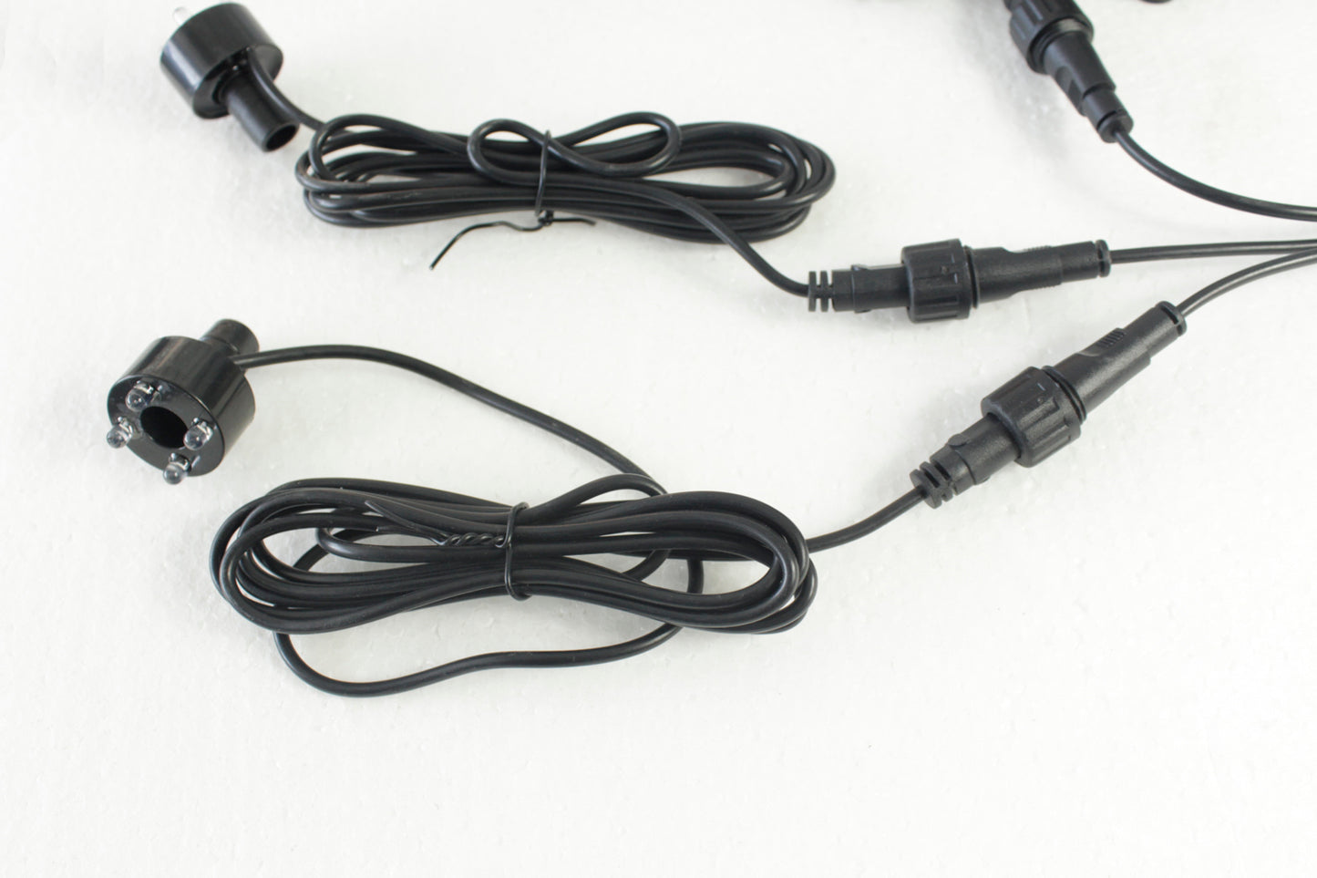 Springbrunnen Pumpe mit 3x LED Beleuchtung Wasserpumpe Tauchpumpe Teichpumpe